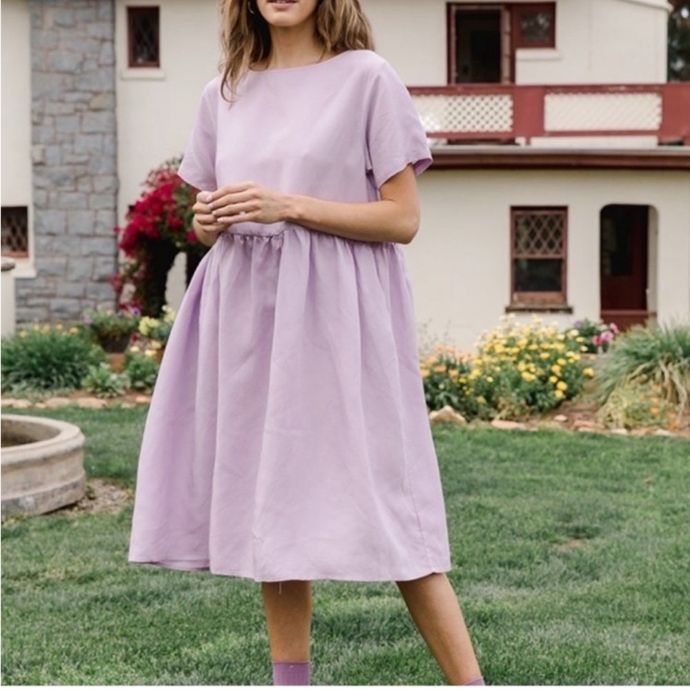 Tradlands Nico Dress in Lilac